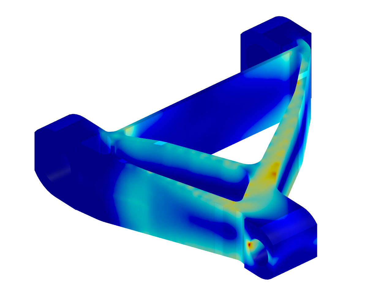 Extrusion FEA result